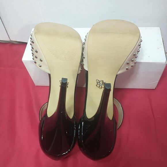 Rock & Republic Woman's SZ 9.5M Studded High Heels With Ankle Strap . - Picture 7 of 9